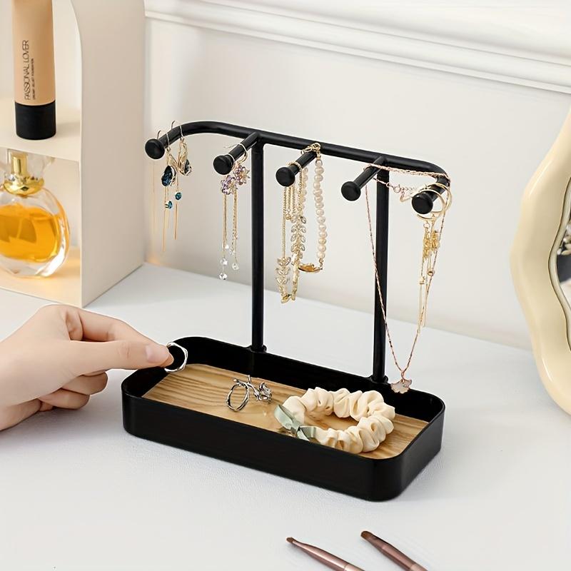 1 Stück Schmuckständer Halskette Schmuck Aufbewahrungsständer Haushalt Ankleidezimmer Haarband Ohrringe Haarschmuck Präsentationsständer Ästhetisches Zimmer