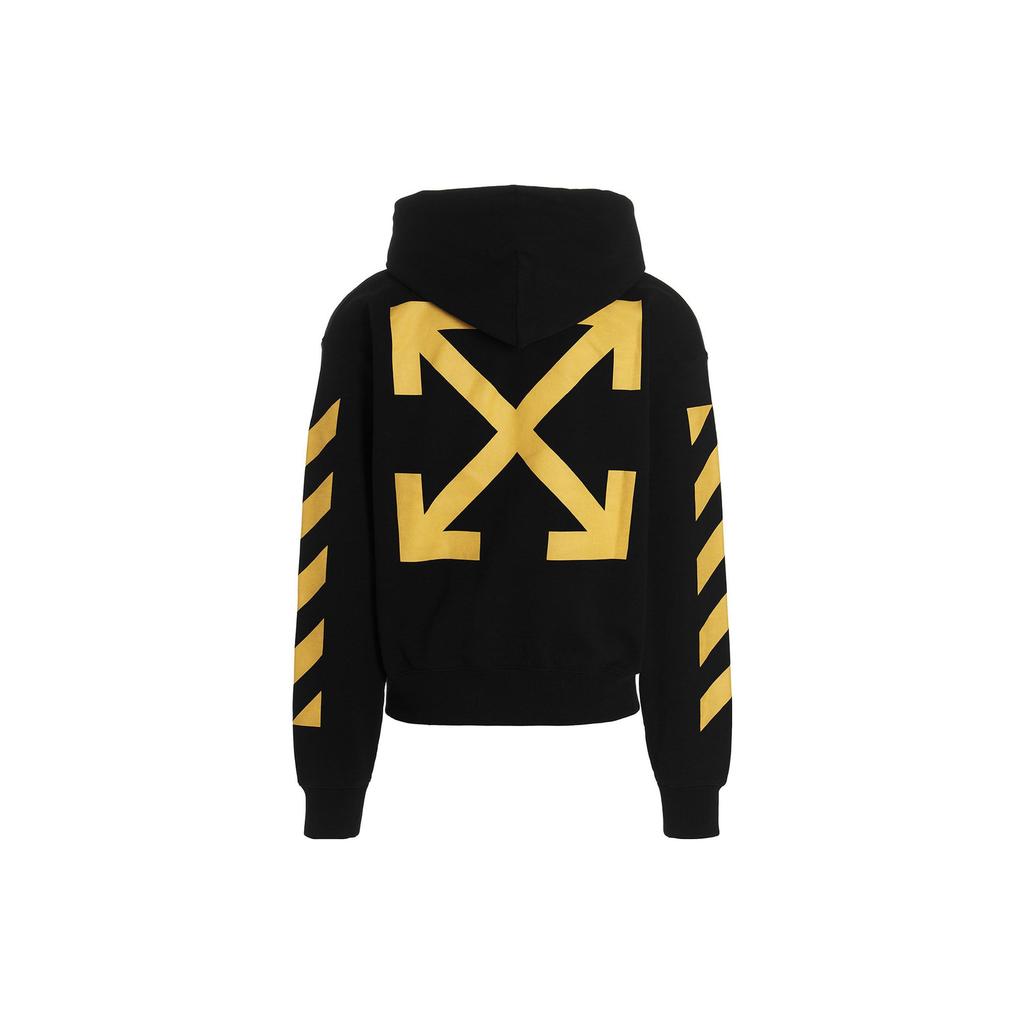 OFF-WHITE Caravaggio-print hoodie OMBB037C99FLE0111018