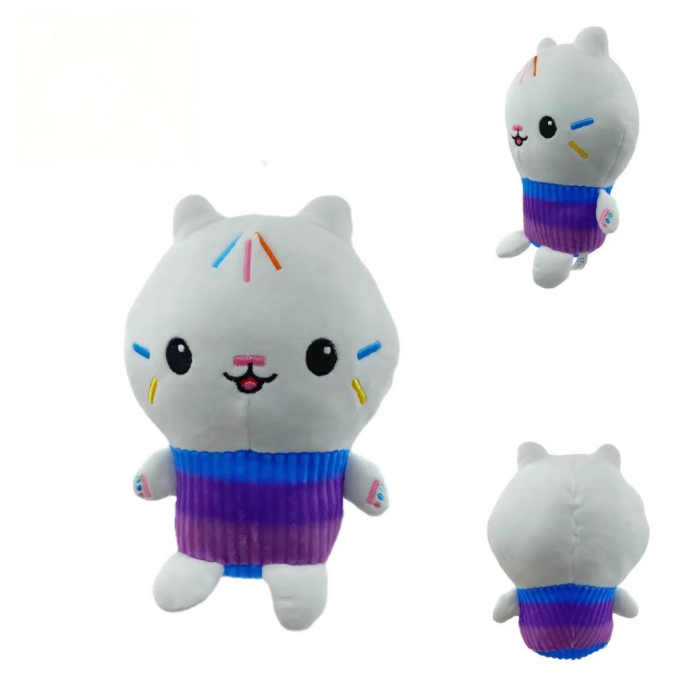 Neues Gabby's Dollhouse Plüschtier Mercat Cartoon Stofftiere Lächelnde Katze Auto Katze Umarmung Gaby Mädchenpuppen Kinder Geburtstagsgeschenke