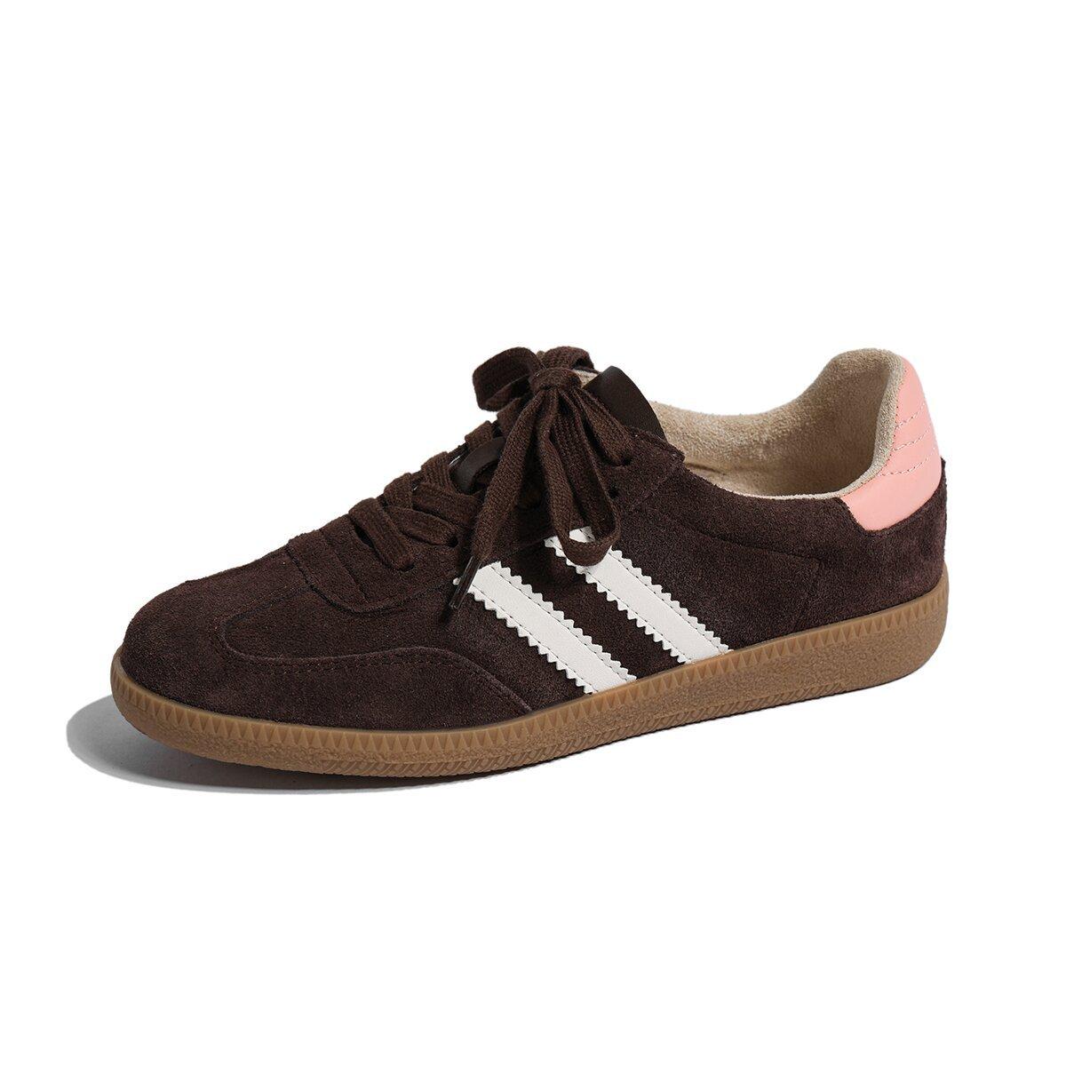 

Версия из коровьей кожи, классические универсальные женские туфли для серфинга на платформе из матовой кожи, с круглым носком и плоским дном, спортивная женская обувь 37