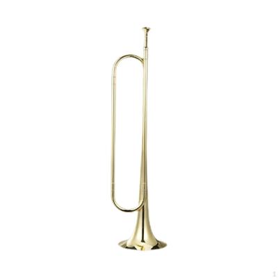 Bugle Blowing Scouting Trumpet for Stage Performance Cavalry Band Orchestra