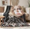 adele Soft and comfortable flannel Suitable for sofas living rooms outdoor camping travel and also makes a great anniversary gif