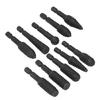 10Pieces Rotary Burr Rasp File Set Suitable for Enhances Woodworking and DIY Crafting Intricate Wood Detailing Sculpting
