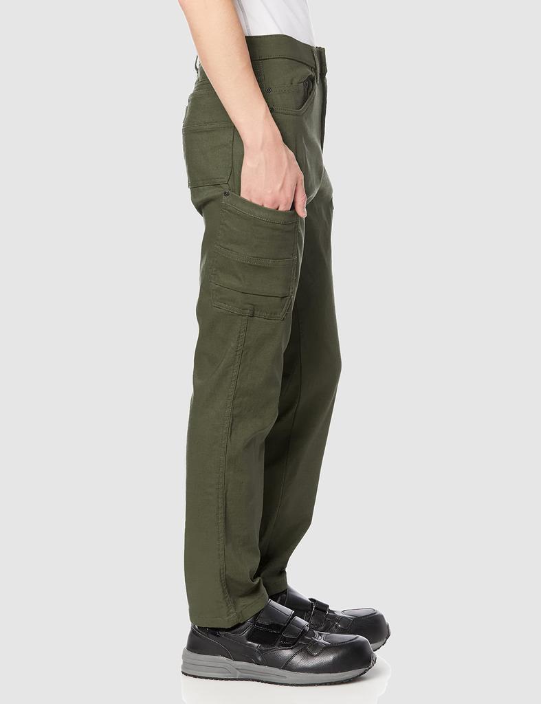 Calças Cargo Forradas com Lã de Proteção contra o Frio Calças Super Raku Series Elásticas Calças de Proteção contra o Frio Verde LL [Previsão]