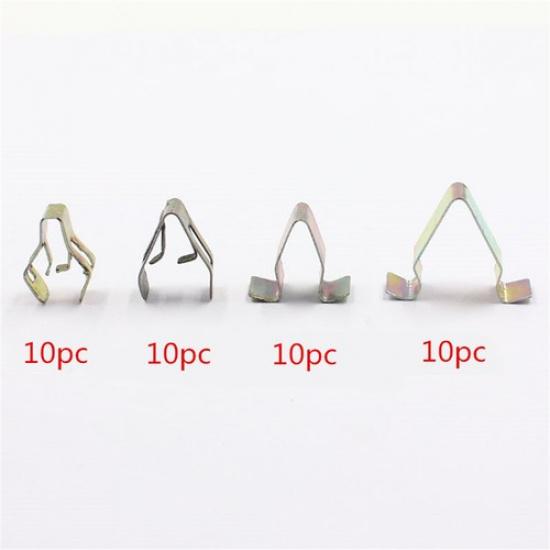 Universal CD Panel Snaps Clips Radios Buckle U-word CD Panel trument Panel