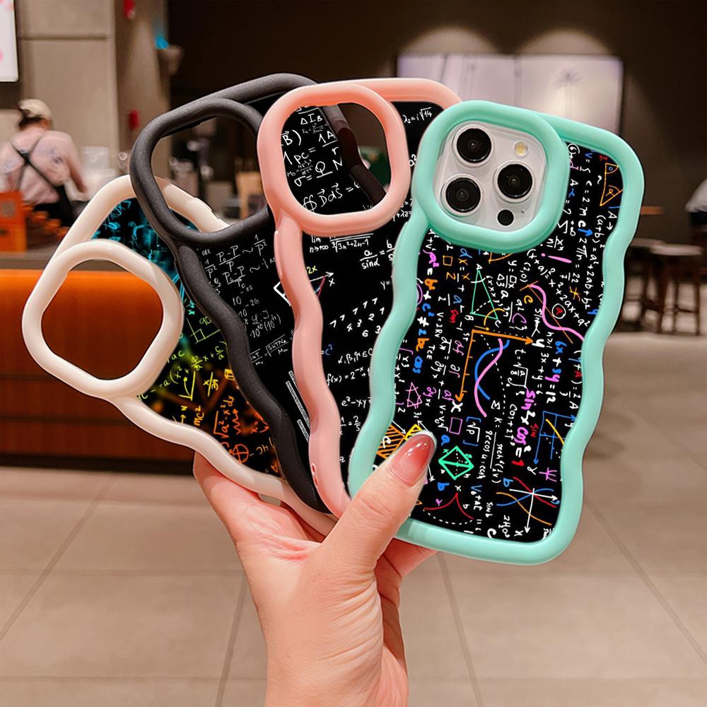 Macaron Soft TPU Phone Case for Xiaomi Poco X3 X5 X6 M6 Pro Redmi 12c 13C Redmi Note 11 12 13 Pro 10s 11s 12s Cover Ae71 Creative Brain Mathematicians