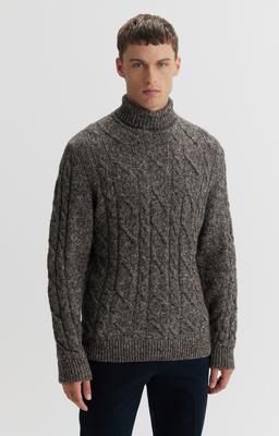 Cable-Knit Turtleneck Xxl