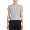 Nike T Shirts Women's Gray Crew Neck Moderate HF9539-063