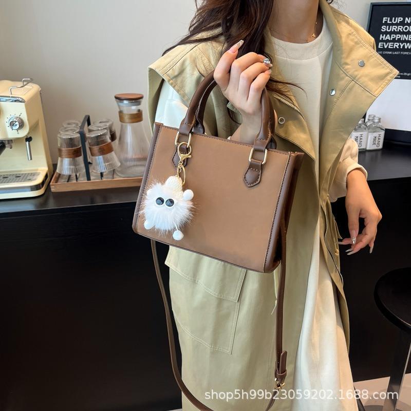 New Senmeng retro handbag bag women's trend fashion small tote bag single shoulder crossbody small square bag