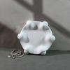 Round Shaped Jewelry Holder Plate Mold Sturdy Silicone Epoxy Resin Tray Mold with Curved Brim for Unique Craft Projects