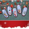 Nail Art Christmas Halloween Starry Stars Sticker Transfer Paper Snowflake Sticker Laser Transfer Paper Nail Art Accessories