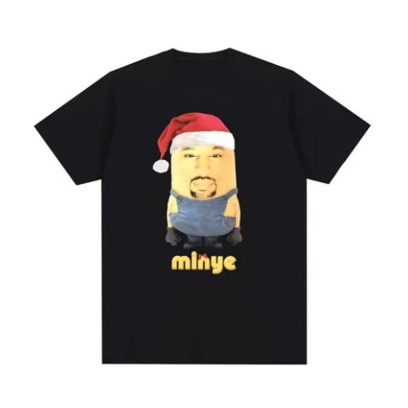 Classic Fun Character Linkage Funny Casual Tshirt Mens and Womens Luxury Brand Tops