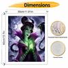 Disney Maleficent DIY Oil Painting Kits Hand Painting Home Decor Craft Gift Ideas Queen Magic Portrait Wall Art Set Canvas Decoration