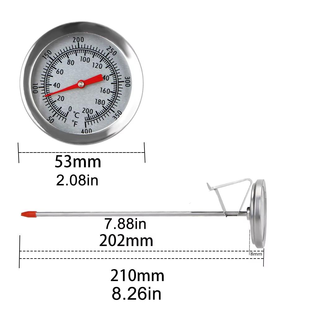 

Зондовый термометр кухонные принадлежности измеритель температуры приготовления пищи 0~200C молоко кофе еда мясо измеритель нержавеющая сталь
