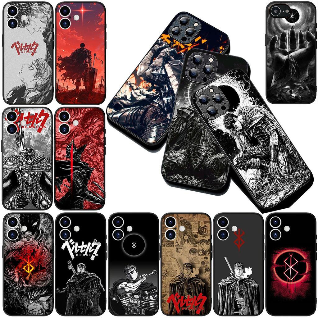 Casing for Xiaomi Redmi Note 13 14 Pro Plus ProPlus 14C 13C Pro+ 5G Phone Cover Protective Case Berserk Cartoon Guts