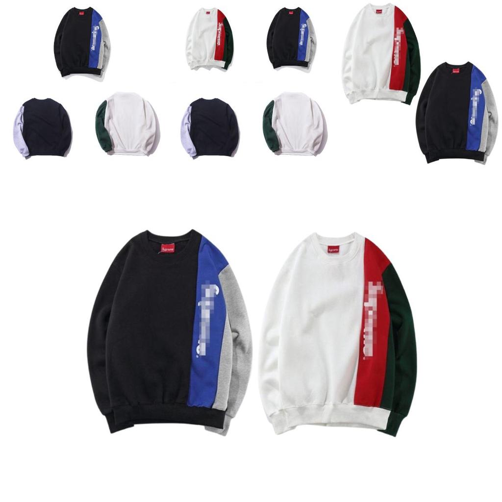 Supreme Letter Print Sweatshirt For Men Casual Sports Wear Fashion