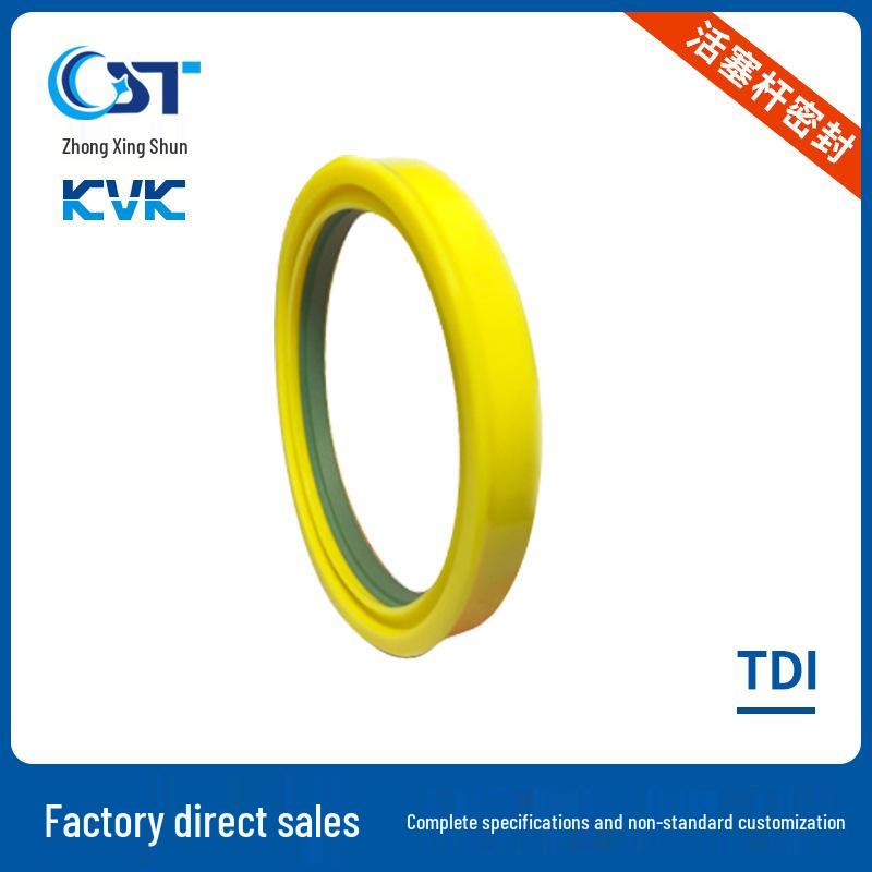 KVK PTFE Piston Rod Oil Seals & Perfluoroether O-Rings for Reciprocating Systems TDI