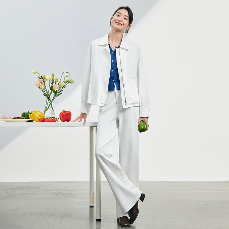 JOY SPEAKER Women's Short Casual Zipper Jacket