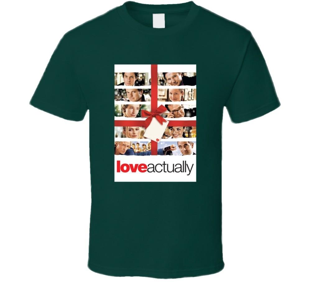 Love Actually Movie Tee Classic Rom Com Christmas Holiday Film T Shirt Unisex T-Shirt XXXXL