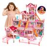 Princess Castle Doll’s House with Lights and Furniture