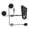 Interfono Moto Auricolari Casco Comunicazione Interfono Inter Comunicador Auricolare Casco Impermeabile Bluetooth 5.0 30m