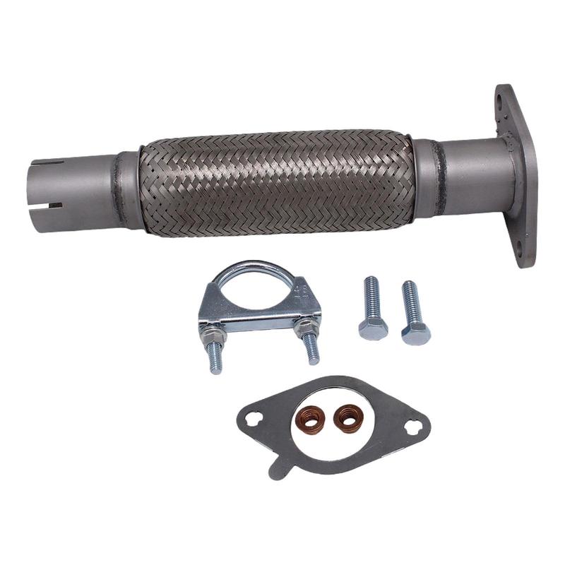 Front Flex Exhaust Pipe Metal Parts for Ford Focus 1.4i 1.6i MK1 98-05 Repair Parts Accessories Simple Tallation Sturdy