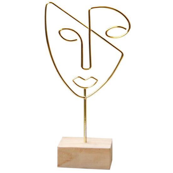 

Великолепный арт-декор для лица Привлекательный миниатюрный Нежный золотистый