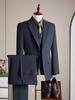 Modal Wool High-End Suit Set - Formal, Machine Washable, Linen Lined, Ideal for Weddings and Business.