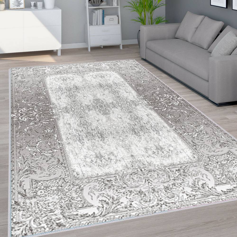 

Eliana Home Washable Printed Carpet LNA1572-HT350 50x80 серый