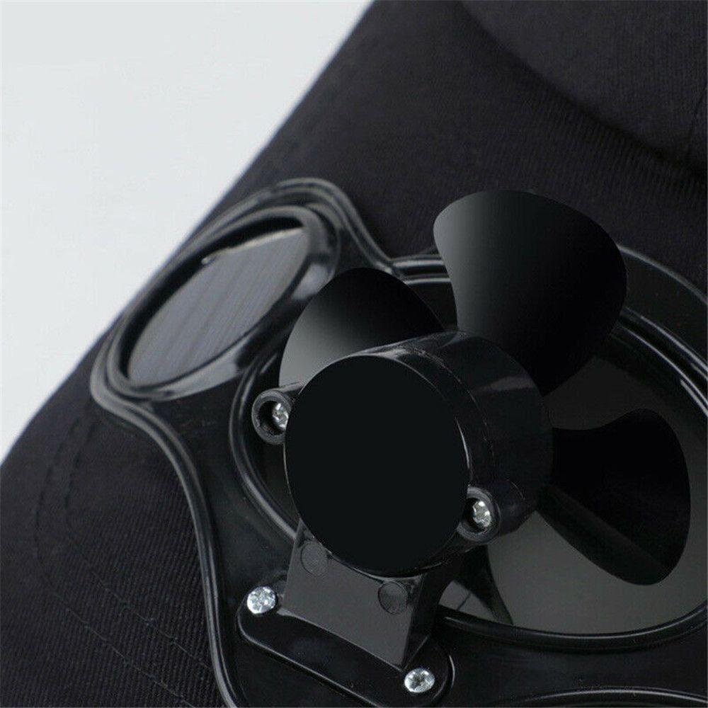 Summer Outdoor Quick-drying Solar Cooling Sport Cap Sun Visor Travel Hat Fan Baseball Hat
