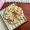 Scrunchie Multi Styles Floral Plaid Soft Fabric Minimalist Versatile Women Hair Tie Hair Accessories