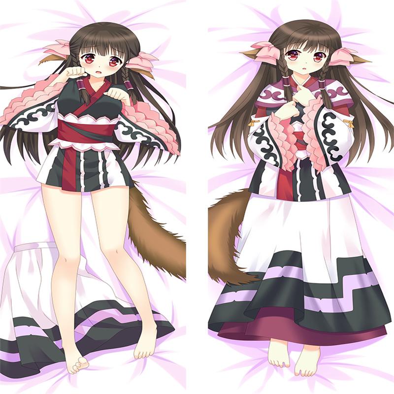 

60x180 см Utawarerumono Eruru Dakiamkura чехол японская обнимающая наволочка для тела мультфильм аниме постельное белье украшение подушка отаку подарок 34x100cm Peachskin белый