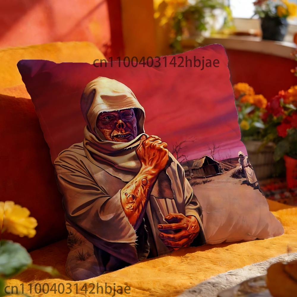 Band-D-deathS Pillowcases Bedroom Living Room Sofa Home Decor Polyester Cushion Cover with Zipper