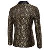 Men's Lapel Suit: 2024 Autumn/Winter European & American Jacquard Design XZ32