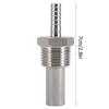 1/2" MPT Oxygen Stone 1/4"" Barb Inline Carbonation Aeration Homebrew Stone(0.5 Micron)