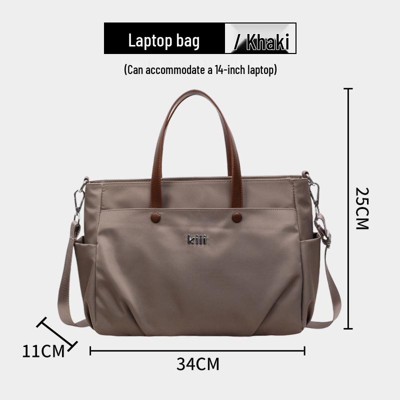 14" Wasserdichte Laptoptasche für Damen - Langlebige, geräumige Business-Aktentasche Handtasche