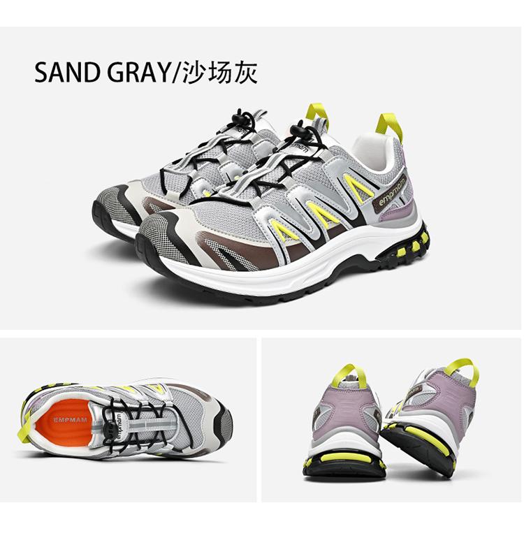 Unisex Outdoor Hiking Shoes Breathable Mesh Leather Non Slip Casual Sneakers 35-45 Tênis De Trilha Zapatillas De Senderismo