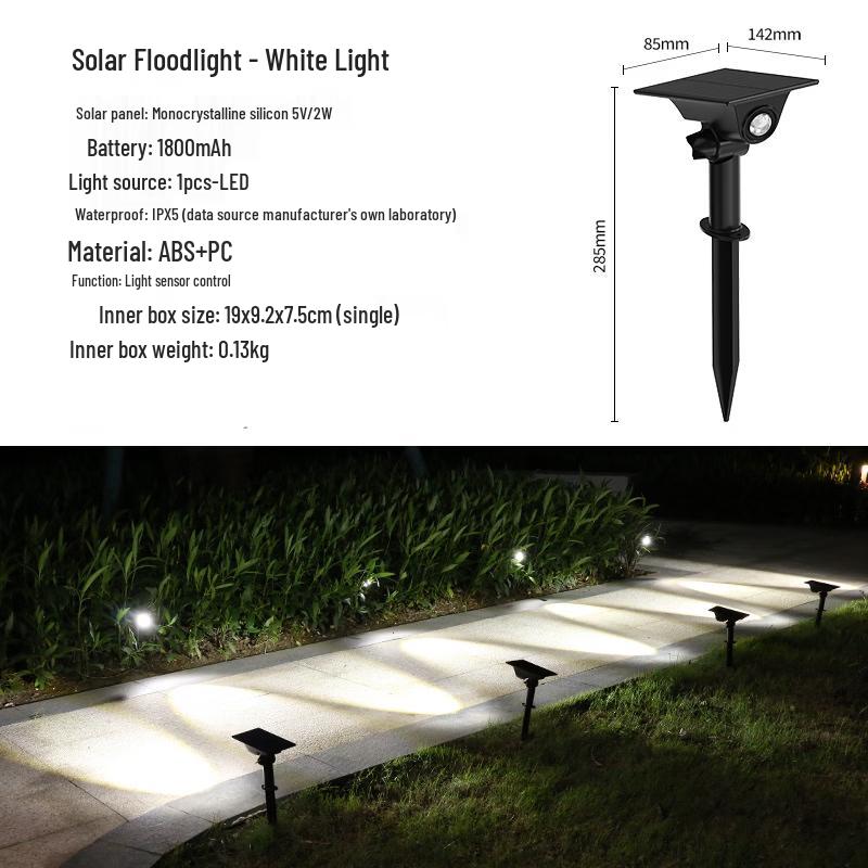 Солнечный садовый прожектор MengPao