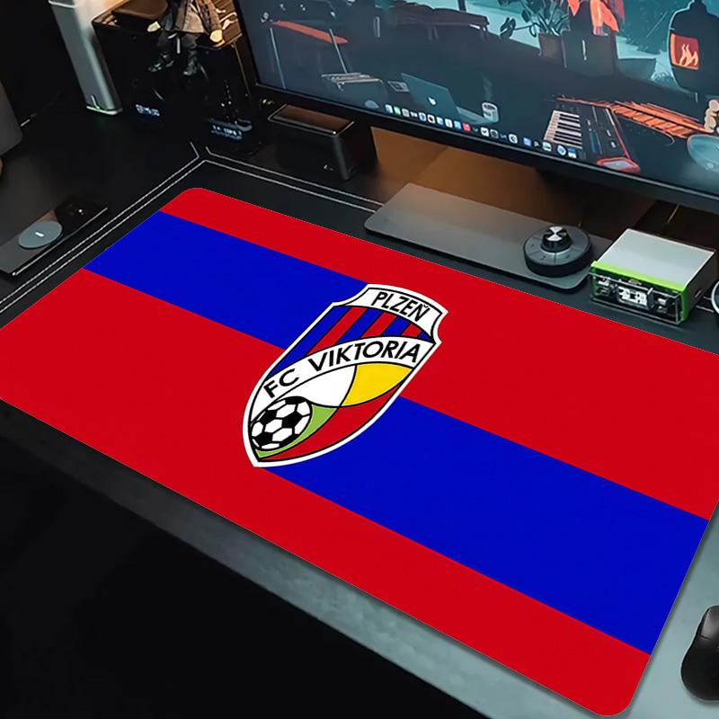 Viktoria Plzen FC Color Mouse Pad Large Gaming Table Cushion Non-slip Laptop Tablet Big Mousepad XXL Mat Mini PC Playmat With Lock edge