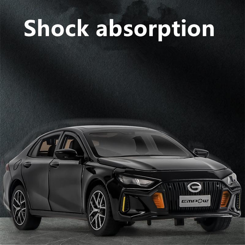 1/24 GAC Motor EMPOW 55 Coupe Alloy Car Model Diecast Metal Street Sports Vehicles Car Model Sound and Light Simulation Childrens Toy Gift
