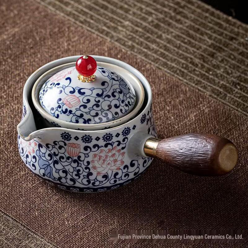 Xiaokang Portable Quick-Brew Travel Tea Set with Automatic Teapot