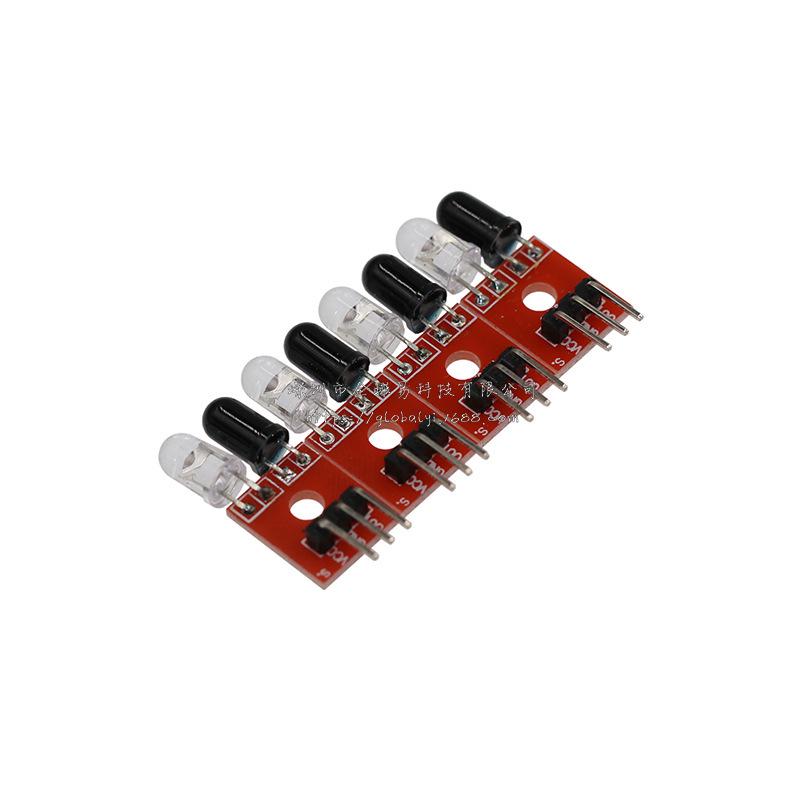 Infrared 4-Way Tracking Sensor Module for Line Recognition in Smart Cars