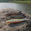 3 Pieces MultiJointed Swimbait Authentic Articulated Fish Lure Saltwater Segmented Fishing Decoy for