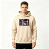 Men's Printed Pullover Hoodie, Anime Character Graphic Casual Long Sleeve Sweatshirt for Daily Wear