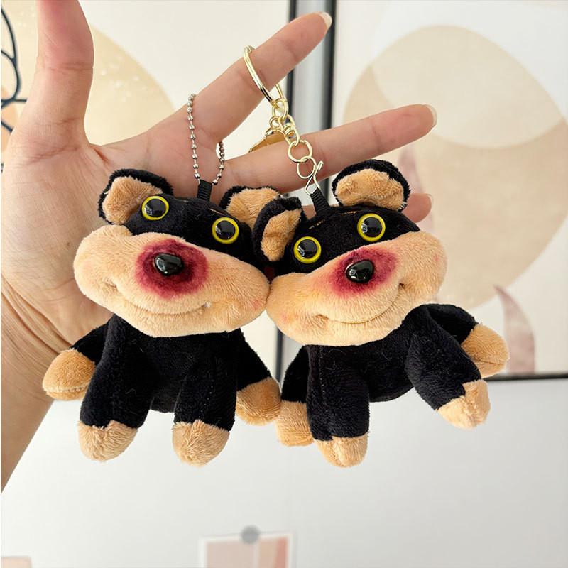 Plush Small Sweet Dog Toy With Compact Size Ideal For Cute Accessories Bag