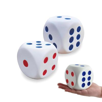 1Pcs Novelty 7Cmx7Cm 6 Sided Large Foam Colorful Dice S Game  For Reduce Squeeze Anxiety Stress Relieve Anxiety