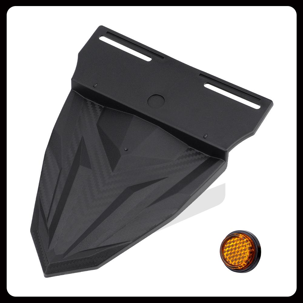 

Motorcycle Integrated Mudguard License Plate Holder for BMW Series Models General Rear Fender License Plate Holder Accessories чёрный