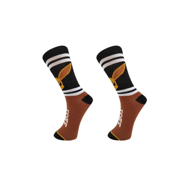 Chaussettes de Sport Mi-Mollet Pikachu Dessin Animé Automne 2024 pour Homme