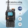 Portable 5W Walkie Talkies Long Range Wireless Interphone VHF UHF Dual Band Two Way Radio 999 Channels NOAA Weathre