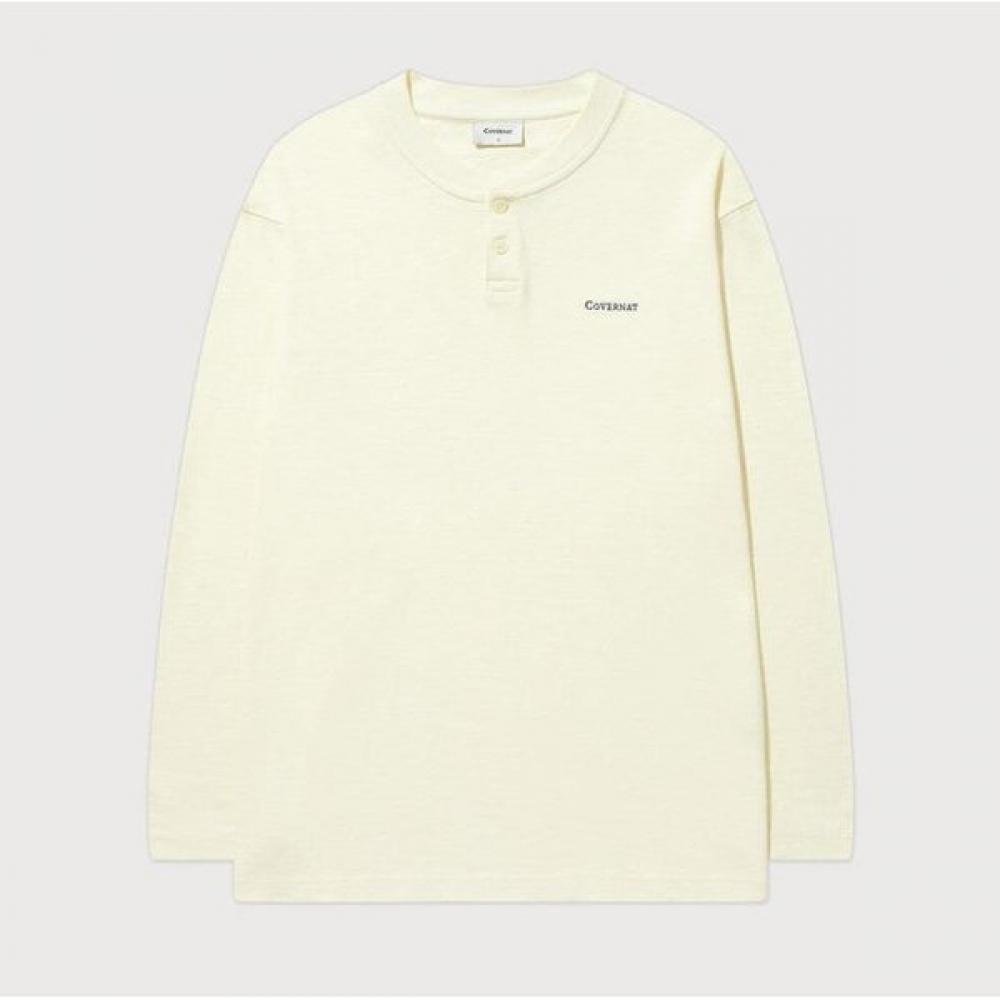 

Covernat Хенли Лонгслив Айвори B1 Co2501lt04 CO2501LT04 IV S